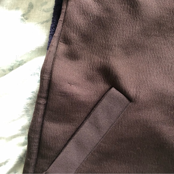 Club Monaco Brown 1/4 Zip Pullover Sweatshirt Size Medium - Picture 6 of 7